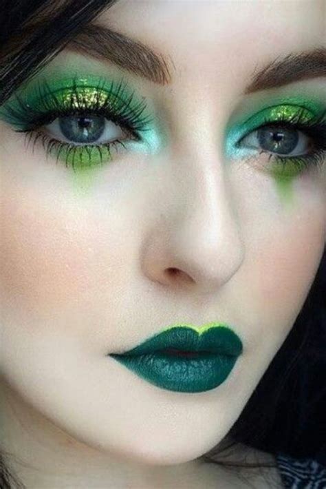 fairy makeup green